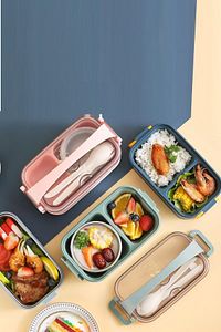 Bento Lunch Box Ofis-okul Için Yeni Nesil Sefer Tası -çorba Kaseli Model-paslanmaz Çelik ürün fotoğrafı