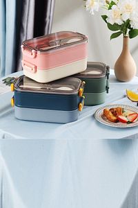 Bento Lunch Box Ofis-okul Için Yeni Nesil Sefer Tası -çorba Kaseli Model-paslanmaz Çelik ürün fotoğrafı