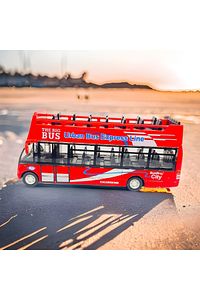 Otobüs Metal Turist Otobüsü Işıklı Sesli ürün fotoğrafı