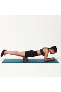 Siyah Tırtıksız  Pilates Silindiri Yoga Egzersiz Masaj Rulosu 90 cm ürün fotoğrafı