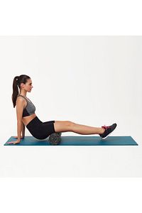 Trigger Point Foam Roller Tırtıklı Masaj Rulo Pilates Silindir Yoga Egzersiz Recovery 60 Cm ürün fotoğrafı