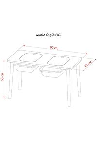 Çocuk Oyun Etkinlik Çalışma Masası Aktivite Masası ürün fotoğrafı