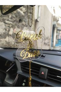 Ayna Pleksi Araba Dikiz Aynası Süsü Gold*gümüş K1 ürün fotoğrafı