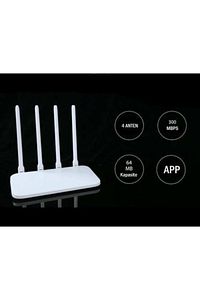 Mi Wifi Router 4c Router Sinyal Aktarıcı 4c R4cm Beyaz Modem Uyumlu ürün fotoğrafı