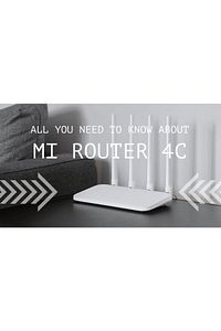 Mi Wifi Router 4c Router Sinyal Aktarıcı 4c R4cm Beyaz Modem Uyumlu ürün fotoğrafı