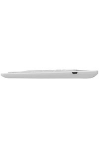 Kb-bt82 Beyaz Bluetooth Ultra Ince+şarjlı Mac/win/android/ıos Uyumlu Tablet Standlı Kablosuz Klavye ürün fotoğrafı