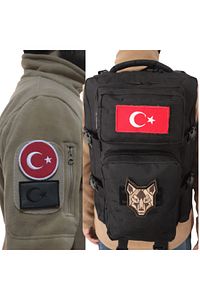 Cırtlı Askeri Patch/peç (yama) - Arma Modelleri - 2 Tane ürün fotoğrafı