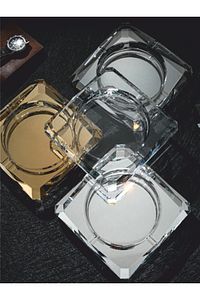 Kristal Cam Kül Tablası, Pro Küllüğü, Sigara Küllüğü, Pro Kültablası ürün fotoğrafı