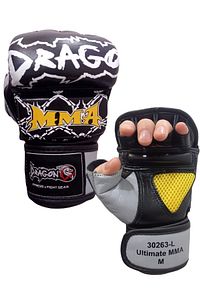 Deri 30263-l Ultimate Mma Eldiveni Hakiki Deri Serbest Dövüş Eldiveni Siyah ürün fotoğrafı