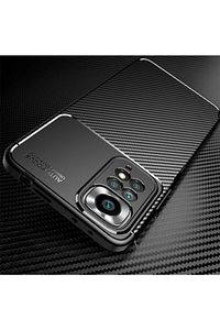 Redmi Note 11 Pro & 12 Pro 4g Karbon Desenli Kamera Korumalı Renk Atmaz Silikon Kılıf ürün fotoğrafı