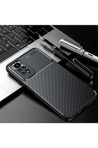 Redmi Note 11 Pro & 12 Pro 4g Karbon Desenli Kamera Korumalı Renk Atmaz Silikon Kılıf ürün fotoğrafı