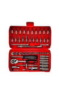 Germany Cr-v Max 1/4 Cırcırlı 53 Parça Lokma Anahtar Takımı  Uç Seti Tam Set ürün fotoğrafı