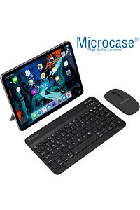 Tablet Ve Telefonlar Için Bluetooth Klavye Ve Mouse Set - Al3476 Siyah ürün fotoğrafı