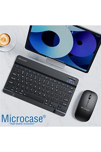 Tablet Ve Telefonlar Için Bluetooth Klavye Ve Mouse Set - Al3476 Siyah ürün fotoğrafı