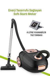 Avantajlı Ikili Set Paketi Toz Torbalı Elektrikli Süpürge Seramik Tabanlı Buharlı Ütü ürün fotoğrafı