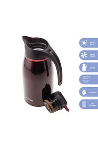 Gama 12 Saat Sıcak ve Soğuk Tutan Çelik Termos Bordo 2 Litre ürün fotoğrafı