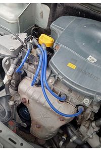 Renault Clıo Symbol 1.4ie 8v 99> 4cc 8.5 Mm Mavi Silikon Performans Buji Kablosu ürün fotoğrafı