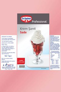 Krem Şanti Sade 1 Kg ürün fotoğrafı