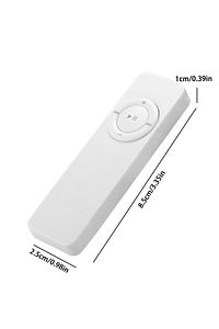 Bluetooth Lu Mp3 Player Dahili Hoparlör Kablolu Ve Kablosuz Kulaklık Ile Kullanabilme Mini Mp3 Çalar ürün fotoğrafı