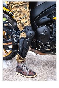 K26 Mafsallı Motosiklet Dizlik ürün fotoğrafı