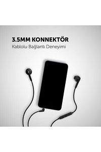 Rio Kumandalı ve Mikrofonlu Kulakiçi Kulaklık ürün fotoğrafı
