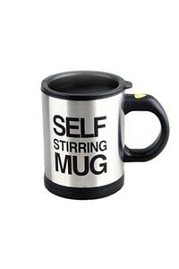 Yclshop Kendi Kendini Karıştıran Mikser Kupa Termos Bardak; Self Stirring Mug - Siyah Glrshop ürün fotoğrafı