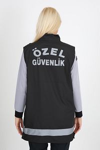 Kadın  Yeni Tip Güvenlik Yazlık Tesettür Uzun Yelek Yazlık Model ürün fotoğrafı