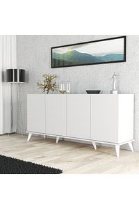 1602 Elegante 180 Cm Modern Konsol Beyaz ürün fotoğrafı