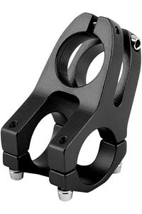 Wake Siyah Bisiklet Kısa Gidon Boğazı 40mm Bisiklet Yedek Parça Aksesuarı ürün fotoğrafı