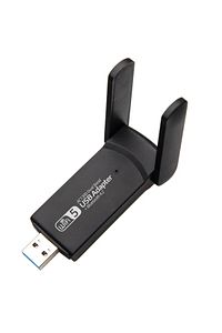Wireless Adaptör Wifi Ağ Kartı Masaüstü Bilgisayar Pc ile Uyumlu 2,4g 5g Usb 3.0 Ac1300 ürün fotoğrafı