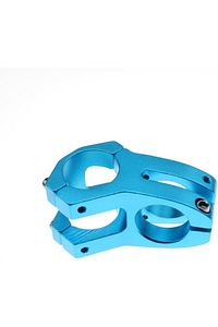 Wake Alüminyum Mavi Bisiklet Kısa Gidon Boğazı 40mm Bisiklet Yedek Parça 31,8mm ürün fotoğrafı