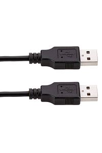 Usb-a To Usb-a 50 Cm Iki Ucu Erkek Çift Taraflı Usb 2.0 Bağlantı Kablosu ürün fotoğrafı