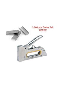 3 Fonksiyonlu Mekanik Professionel Büyük Zımba Makinesi Zımba+tel ( 5.000 Pcs Zımba Teli H ürün fotoğrafı