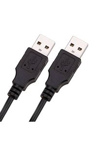 Usb-a To Usb-a 50 Cm Iki Ucu Erkek Çift Taraflı Usb 2.0 Bağlantı Kablosu ürün fotoğrafı