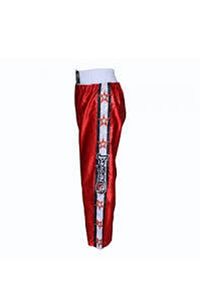 14120 Kick Boks Pantolonu Kick Boxing Pantolon Kırmızı ürün fotoğrafı