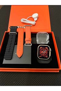 Watch 8 Amax Ultra 49mm Uyumlu Kordon Kilitli Koruyucu Kılıf Hediyeli Gerçek Model ürün fotoğrafı