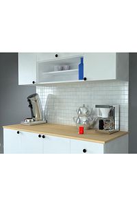 160 Cm Ahşap Mdf Tezgahlı Modern Hazır Mutfak ürün fotoğrafı