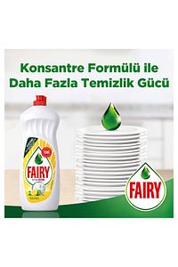 3000 ml Ultra Hızlı 3'lü Etki Sıvı Bulaşık Deterjanı Limon ve Misket Limonu Kokulu 1500ml x2 ürün fotoğrafı