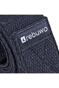Siyah Yoga Kemeri, Doğal Pamuk 184 Cm,yoga Ve Pilates Için Ideal, Black Cotton Yoga Strap ürün fotoğrafı