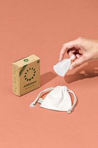 (ORGANİCUP) Menstrual Cup Model B Regl Kabı - Adet Kabı - Menstrüel Kap ürün fotoğrafı