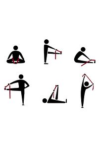 Bordo Yoga Kemeri, Doğal Pamuk 184 Cm,yoga Ve Pilates Için Ideal, Burgundy Cotton Yoga Strap ürün fotoğrafı