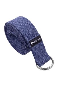 Koyu Mavi Yoga Kemeri, Doğal Pamuk 184 Cm,yoga Ve Pilates Için Ideal, Dark Blue Cotton Yoga Strap ürün fotoğrafı