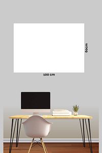 Beyaz 60x100 Statik Akıllı Tutunabilir 2 Adet Kağıt Tahta ürün fotoğrafı