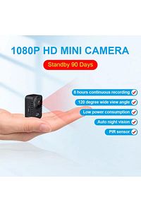 Full Hd 1080p Fotokapan Avcı Gizli Mini Mikro Kamera Casus 3 Ay Bekleme Süresi ürün fotoğrafı