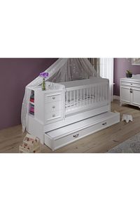 Lisa Büyüyebilen Bebek Odası Beyaz %100 Mdf ürün fotoğrafı