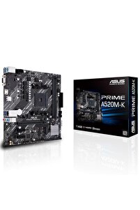 PRIME A520M-K A520 DDR4 Vga GLan mATX HDMI M2 USB3.2 AM4 AMD Anakart ürün fotoğrafı