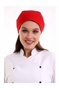 Chef Bonesi | Özel Tasarım Aşçı Ve Şef Bonesi | Cerrahi Mrs. Chef Bone Ve Bandana ürün fotoğrafı