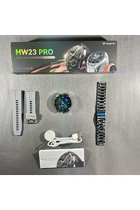 Watch 8 Clasic Saat Yuvarlak Hw23 Pro 1.52 Inch Kordon Ayarlama Kiti Hediye ürün fotoğrafı