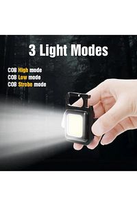 800 Lümen 30 Cob Led Mıknatıslı, Ayaklı, Anahtarlıklı Kamp, Acil Durum, Mini El Feneri ürün fotoğrafı