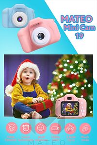 Dijital Fotoğraf Makinesi Çocuk Mini 1080p Hd Kamera Selfie Cocuk 40mp Fotoğraf Makine 4xzoom 2023 ürün fotoğrafı